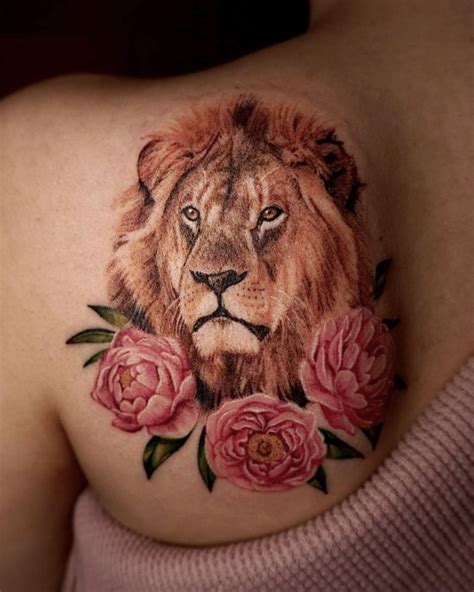 Tatuagem de leão: 90 fotos majestosas。